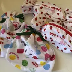 サクマ　サンリオ　ポーチ　2種　4ヶ