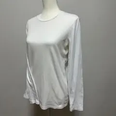 ★Theoryセオリー★ 定番長袖Tシャツ 白 S 綿
