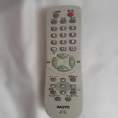 SANYO テレビ用リモコン RC-396 - メルカリ