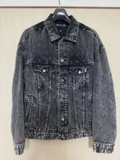 MINEDENIM ブラックアイレットデニムジャケットのサムネイル