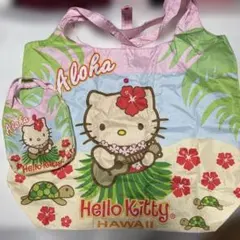 ハローキティ エコバッグ ハワイ ショップバッグ アロハ Aloha