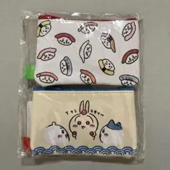 ちいかわ寿司 ２個セットポーチ イクラスタイル