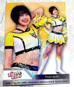 bbm チアリーダー タイガースガールズ パラレル カード nanami チア