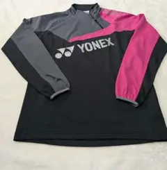YONEX ウォームアップウェア Sサイズ 黒/ピンク