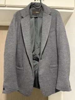 Edition ダウン テーラード ジャケット グレー