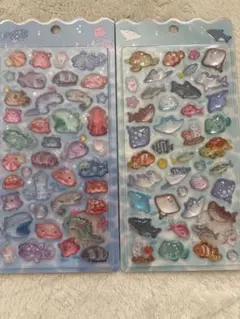 〖正規品〗ボンボンドロップシール 水族館限定 サメ メンダコ