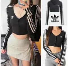 日本未発売 adidas トップス ミニ丈 クロップドのサムネイル