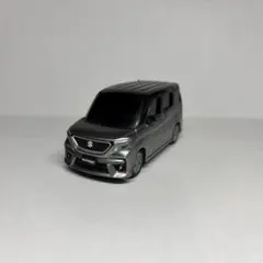 スズキ ソリオ バンディット　メタリックグレー×ブラック　ミニカー