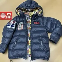 HYSTERIC MINI リバーシブルダウンジャケット m*a様 HYSTERIC mini リバーシブルアウターダウン総柄