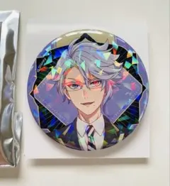 アズール ホログラム 缶バッジ アニメーション 缶バ ツイステ ディズニー