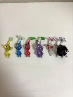 ピクミン　めじるしアクセサリー　ガチャ　6個セット