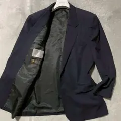 Papas パパス テーラードジャケット 裏地ロゴ デルフィノ Mサイズ