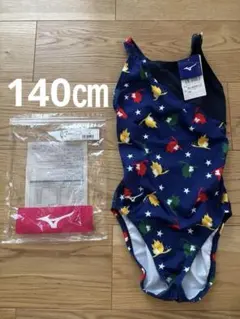 新品タグ付き　ルネサンス指定 Mizuno 水着 140cm