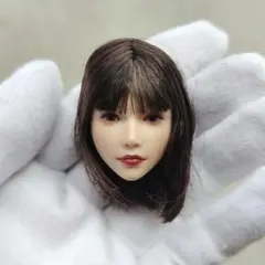 1/6スケール ヘッド 女性 眼球可動 Pale TBLeague 白肌 B