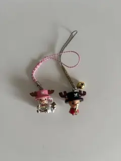 ワンピース　チョッパー　ストラップ 2個セット