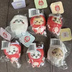 ★お値下げ可★ちいかわ　たこイカくじ　D賞　たこイカマスコット 6種セット