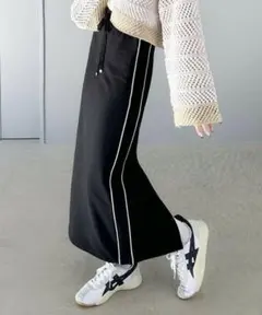 ☘️ミウィビレット タイト ロング スカート カジュアル スウェット