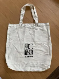 CABaN キャバン トートバッグ エコバッグ　白のサムネイル
