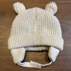 Baby GAP 裏ボア くまさん ニット帽 42cm 【0-3M】