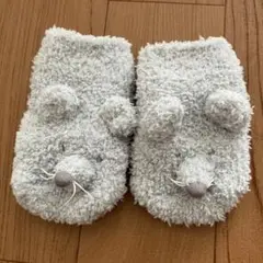 ベビー靴下 ネズミデザイン