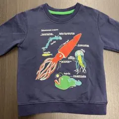 深海生物トレーナー　100サイズ