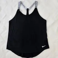【NIKE】ナイキ ドライフィット エラスティカ タンクトップ 黒 Mのサムネイル