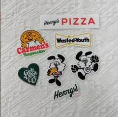 girls don't cry henry's piza ステッカー