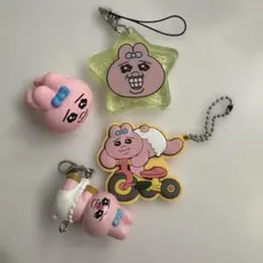 うさぎキャラクター アクリルキーホルダーセット