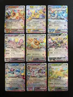 テラスタルフェス　ブイズRR9種コンプセット