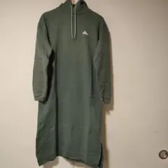 【美品】ＫELTY フード付きワンピース オリーブグリーン