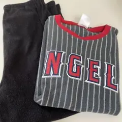 ☆ロサンゼルスエンジェルス　フリース素材パジャマ　140センチ☆