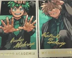 僕のヒーローアカデミア ヒロアカ 緑谷　爆豪　メモリアルコレクション　原画展