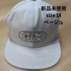THE H.W.DOG & CO. キャップ ホワイト 38 - メルカリ