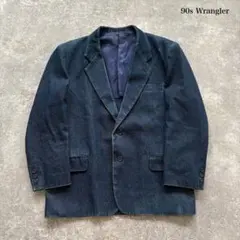 【美品】70s復刻モデルWrangler ベロアテーラードジャケットヴィンテージ Wrangler（ラングラー） VINTAGE 70-80s 126MJ 4ポケットデニム