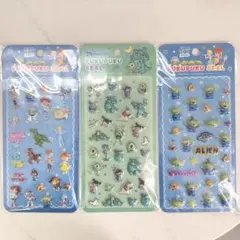 プクプクシール【トイストーリー・モンスターズインク】3枚セット