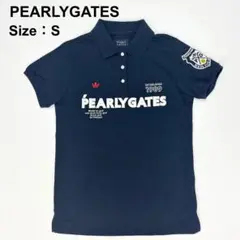 未使用品✨PEARLY GATES ネイビー ポロシャツ　パーリーゲイツ　紺　S