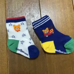 HOT BISCUITS ベビー靴下 2足セット