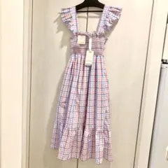 新品未着用タグ付 チェスティ レモン 刺繍 ワンピース ブラック 黒