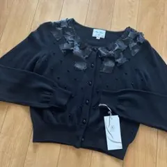 リボン付きお嬢様カーディガン