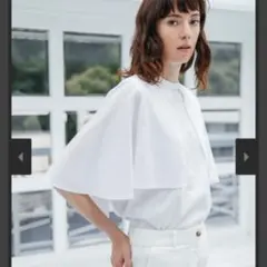 AMICA ♡ CAPE TEE WHITE