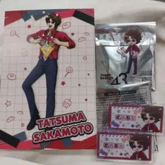 銀魂 お菓子パーティー 坂本辰馬 アクリルぷちスタンド アクリルプレートバッジ