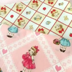 ☆ミニ はぎれ キルトゲイト マーガレット&ソフィ 輸入生地 ☆