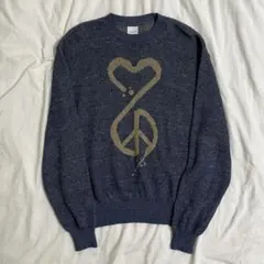 24SS｜Sasquatchfabrix.｜LOVE&PEACE KNITのサムネイル