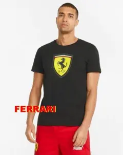 Daiki様　スクーデリア・フェラーリ レース カラー シールド Tシャツ M