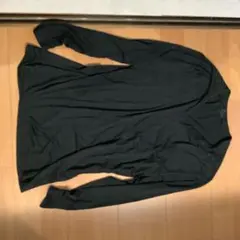 ユニクロHEATTECH ブラック 長袖カットソー M