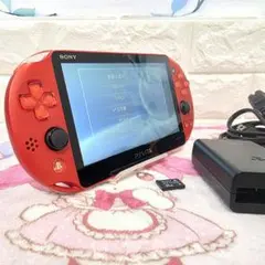641美品】PSVita Wi-Fiモデル メタリック・レッド PCH-2000