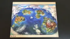 ポケモン アローラ地方 タウンマップ ポスター ポケセン　1枚