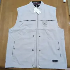 DUNLOP ストライプ柄 ベスト 5L