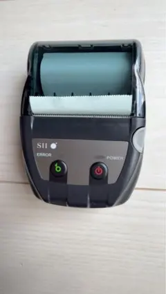 SII サーマルプリンター MP-B20 本体、新品ロール紙9個、取扱説明書