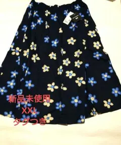 【新品未使用】ユニクロUNIQLO x marimekko 花柄スカート XXL
